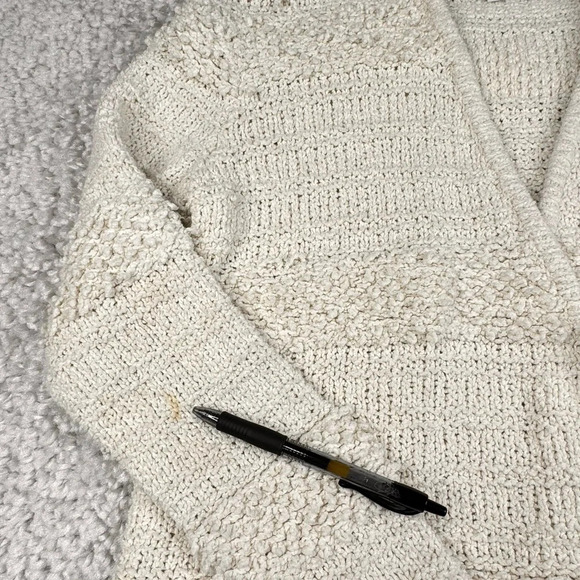 Madewell Bronson Cardigan Sweater. Chunky Textured Knit Soft Comfy Layer. Small - Picture 4 of 14